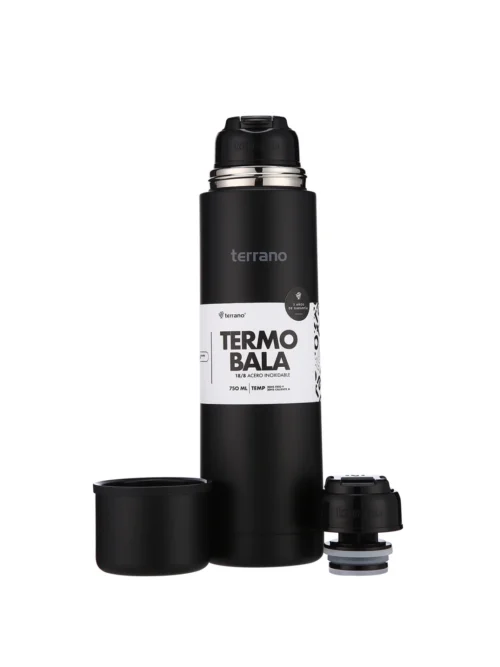 Termo Bala 750ML. - Negro