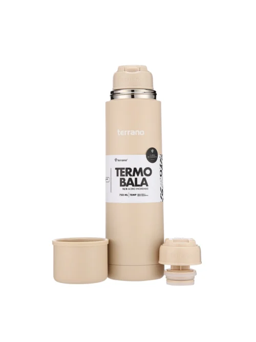 Termo Bala 750ML. - Taupe