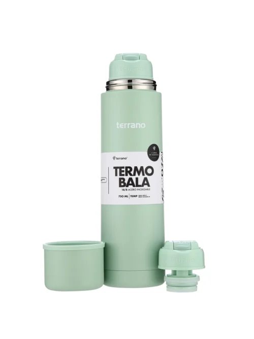 Termo Bala 750ML. - Verde Agua