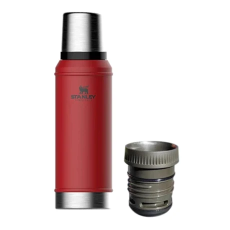 Termo Stanley Classic sin Asa 20 oz Rojo