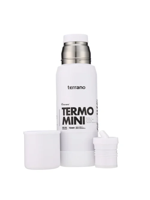 Termo Mini Premium - 500mL. - Blanco
