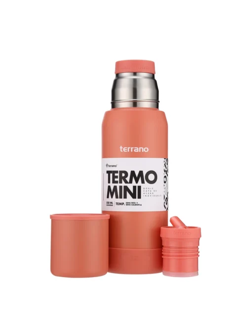 Termo Mini Premium - 500mL. - Coral