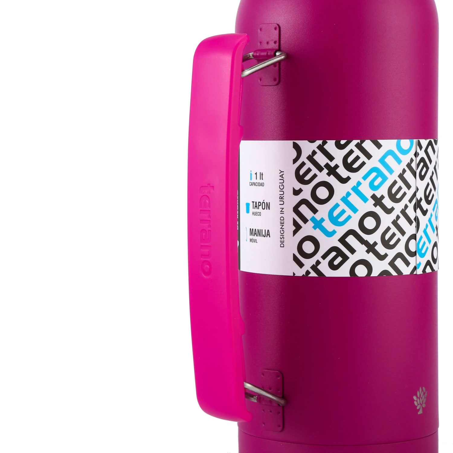 Termo Premium 1Lt. con Manija. - Violeta 3 Termo Premium 1Lt. con Manija. - Violeta - Imagen 3