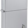 Encendedor Zippo Armor Chrome Flame Design 46396