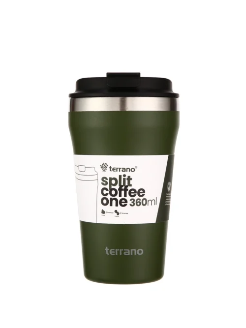 Vaso Térmico Café Split 360mL. - Verde