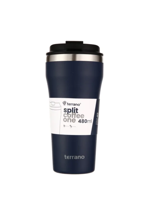 Vaso Térmico Café Split 480mL. - Azul