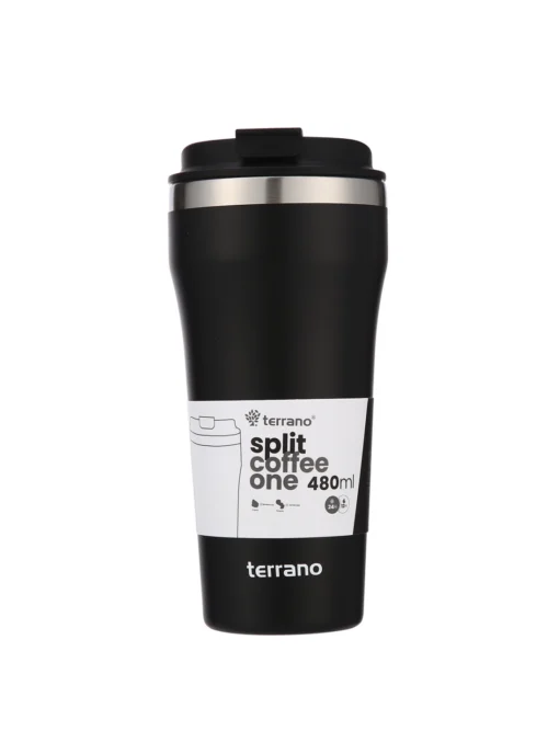 Vaso Térmico Café Split 480mL. - Negro