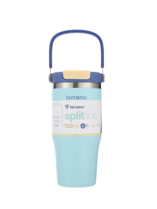Vaso Térmico Handle Line Split 720mL. - Turquesa