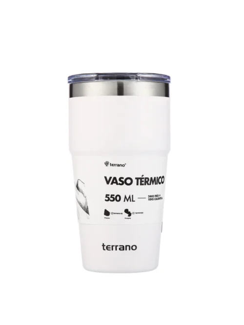Vaso Térmico No Drops - Blanco