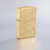 Encendedor Zippo Armor Tumbled Brass Flame Design 46398 - vista 2