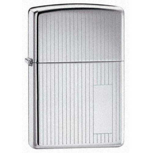 Encendedor Zippo Classic High Polish Chrome Engine Turned 350